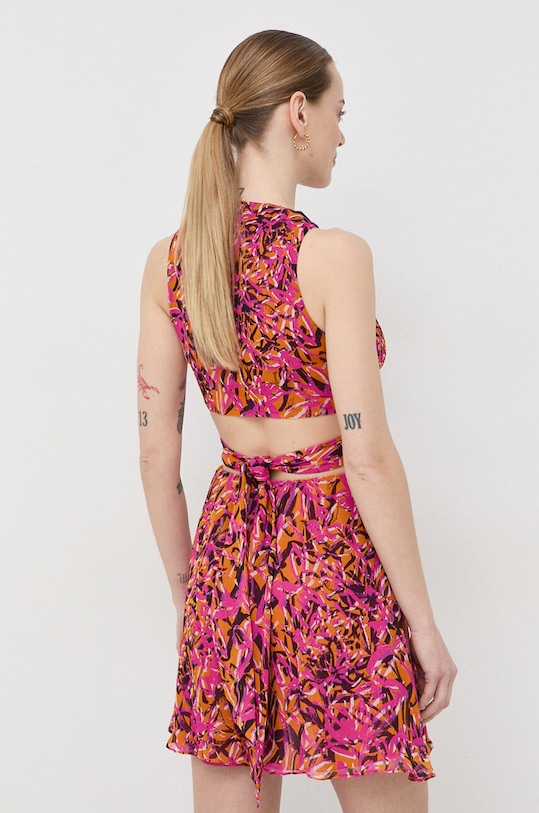 Odzież Patrizia Pepe sukienka 2A2533.A259 różowy