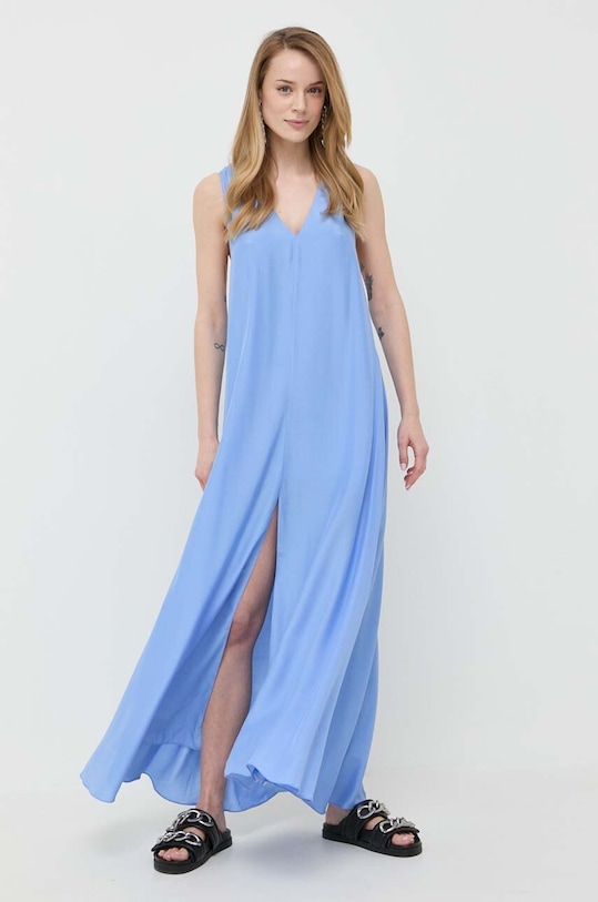 Obleka Patrizia Pepe 2A2570.A057 modra SS23