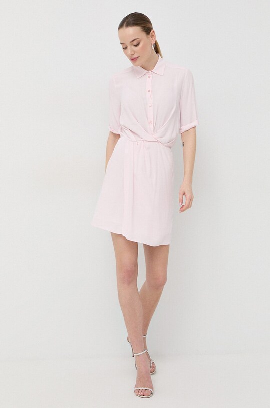 Patrizia Pepe sukienka 2A2576.A8I1 różowy SS23