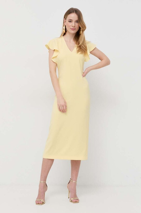 Сукня Patrizia Pepe 2A2602.A049 жовтий SS23