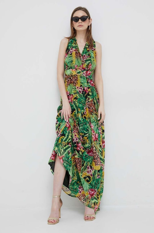 Рокля Artigli флорален зелен AA36140.VERDE.ORO