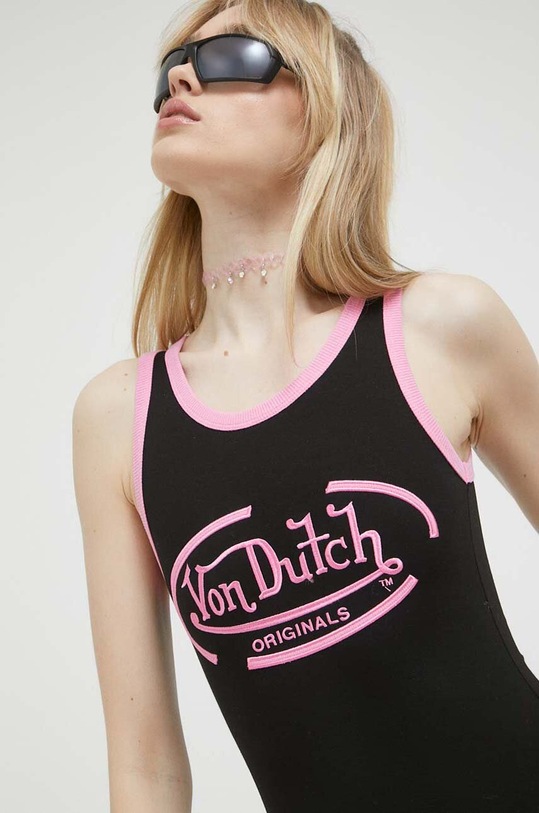 Von Dutch sukienka czarny 6260020