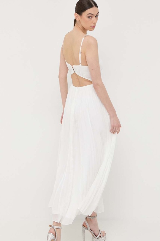 Morgan sukienka biały RWEDY.OFF.WHITE