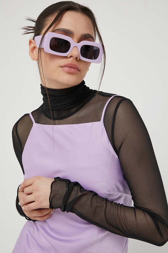 Obleka Abercrombie & Fitch vijolična KI159.3121.677