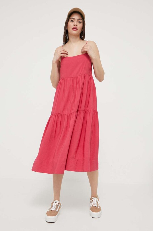 Odzież Abercrombie & Fitch sukienka KI159.3386.635 różowy