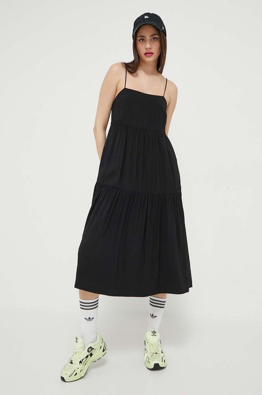 Φόρεμα Abercrombie & Fitch μαύρο KI159.3386.900