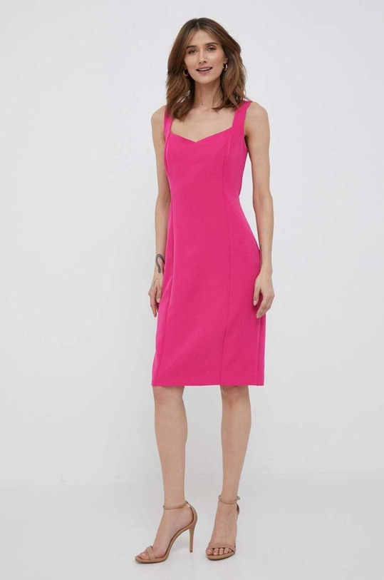 Šaty Artigli látka ružová AA36239.FUXIA