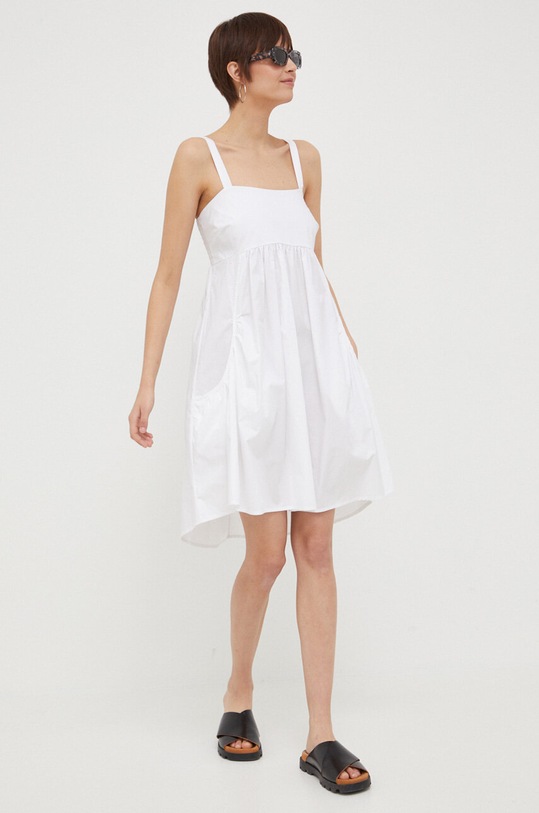 Artigli sukienka bawełniana AA36442.BIANCO biały SS23