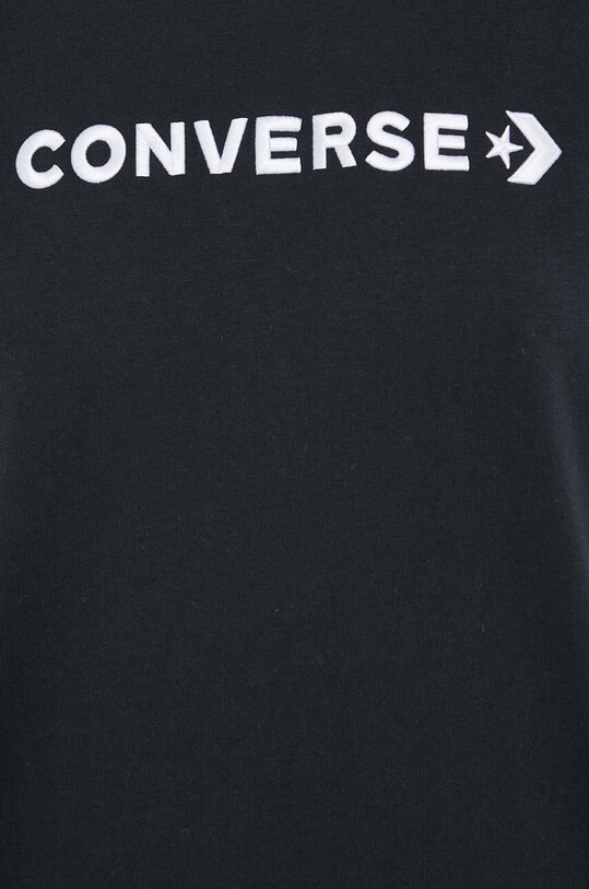 Памучна рокля Converse 10024783.A01 черен