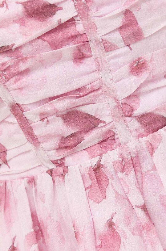 Φόρεμα Bardot 58290DB1.PINK.FLORAL ροζ