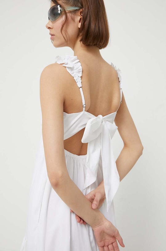 Ρούχα Φόρεμα Abercrombie & Fitch KI159.2791.100 λευκό