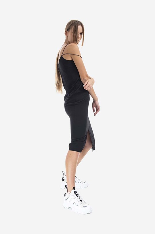 Svilena obleka MCQ Slip črna 663541RQB021000