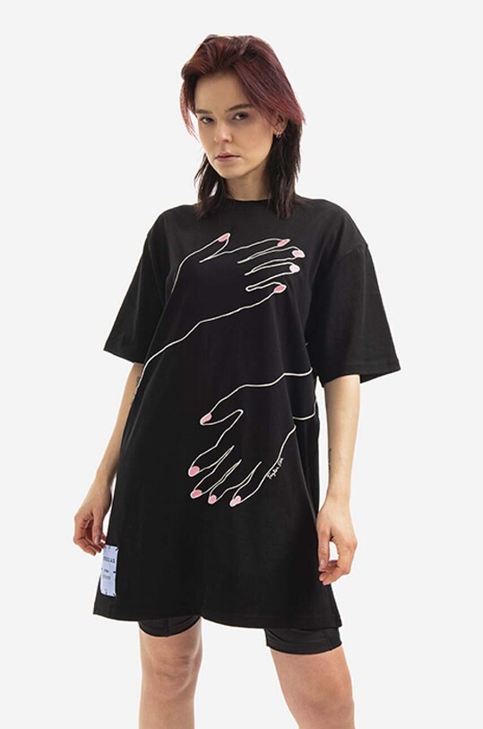 MCQ sukienka bawełniana Handsy