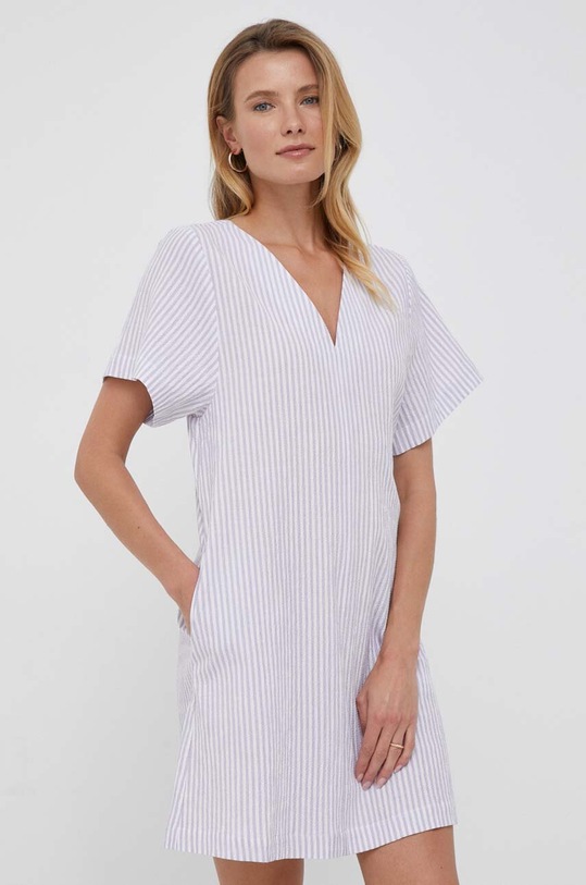 United Colors of Benetton sukienka 45B4DV06Z.904 fioletowy SS23
