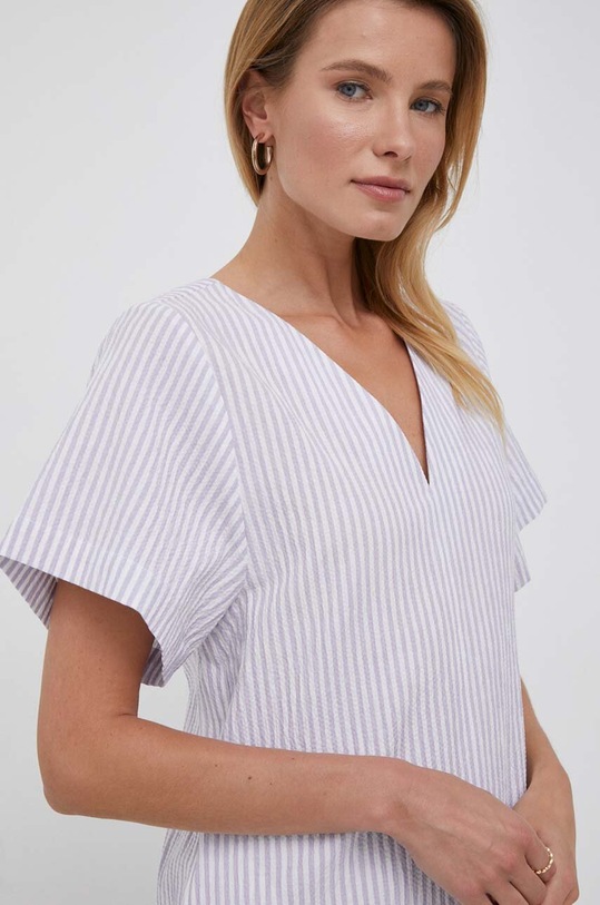 United Colors of Benetton sukienka fioletowy 45B4DV06Z.904