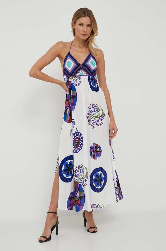 Desigual ruha x M. Christian Lacroix fűzött fehér 23SWMW30