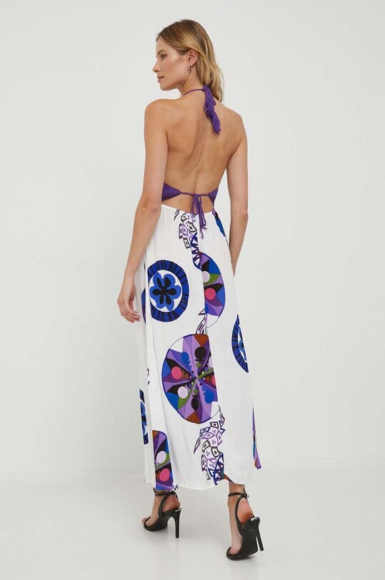 Ruházat Desigual ruha x M. Christian Lacroix 23SWMW30 fehér