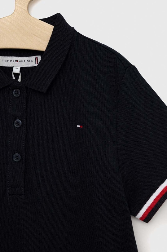Dziewczynka Tommy Hilfiger sukienka dziecięca KG0KG07011.PPYX granatowy