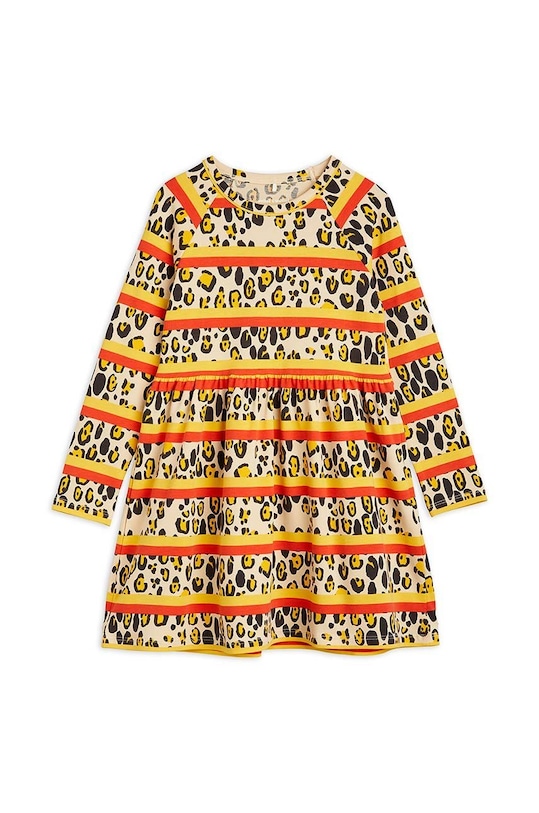 Dievčenské šaty Mini Rodini zvieracia potlač viacfarebná 2315010100