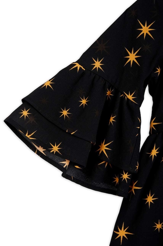 DÍVKA Dětské bavlněné šaty Mini Rodini 2315010499 černá