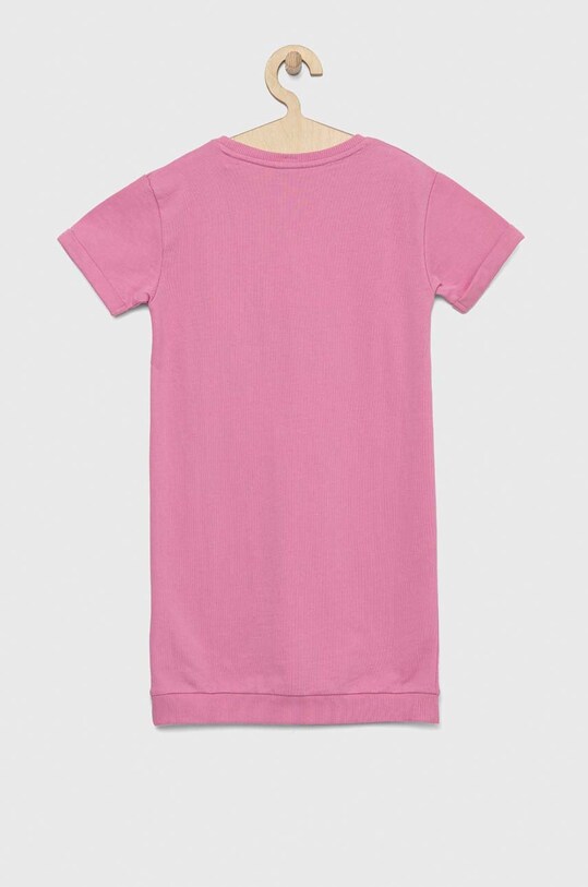 Dievčenské bavlnené šaty Guess J3RK01.KB4O0.PPYX fialová SS23