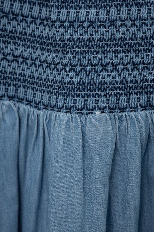 Fete Pepe Jeans rochie din denim pentru copii Bay PG951603 albastru