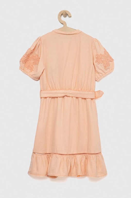 Dziewczynka Guess sukienka dziecięca J3GK06.WE8R0.PPYX pomarańczowy
