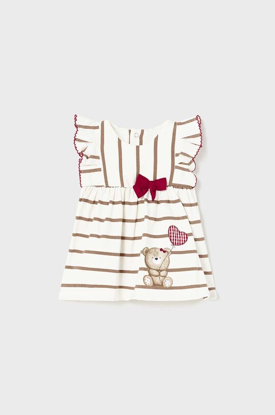 Сукня для немовлят Mayoral Newborn 1803.2D.NEWBORN бежевий SS23