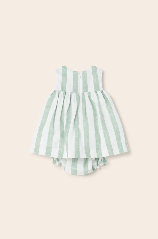 Fete Mayoral Newborn rochie din bumbac pentru bebeluși 1820.2Q.NEWBORN turcoaz