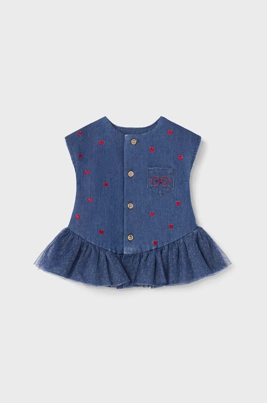 Бебешка рокля Mayoral Newborn 1827.2V.NEWBORN син SS23