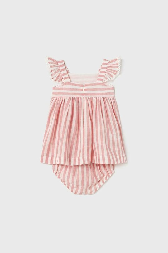 Kojenecké šaty Mayoral 1963.4E.BABY růžová SS23