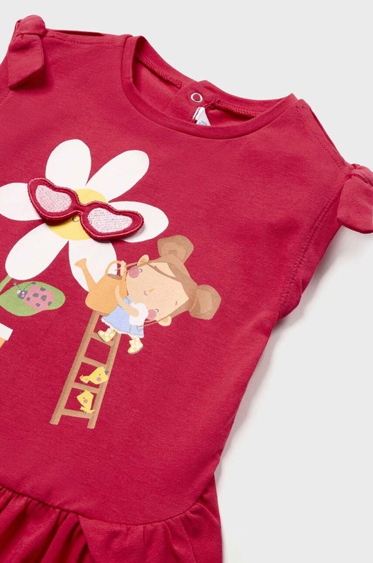 Момиче Бебешка рокля Mayoral 1968.4G.BABY червен