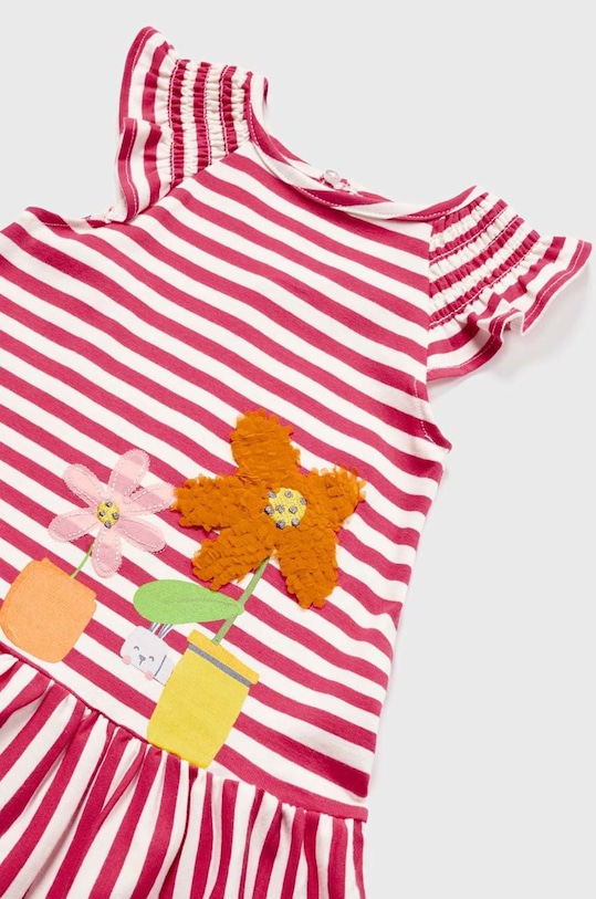 Момиче Бебешка рокля Mayoral 1970.4G.BABY червен