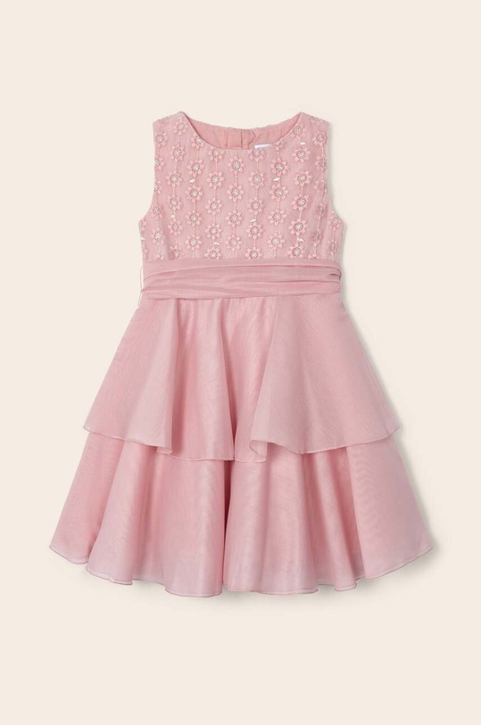 Mayoral rochie fete mini roz 3912.6A.MINI