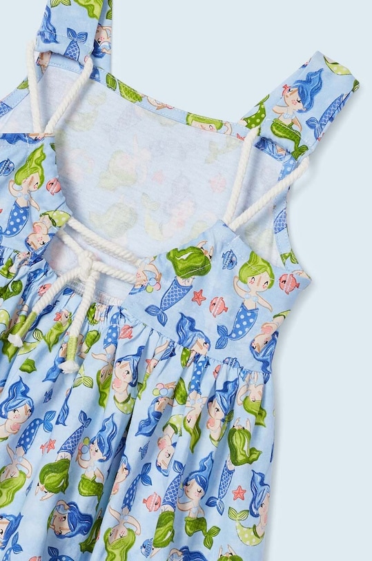 Dětské bavlněné šaty Mayoral fialová 3946.6L.MINI.G