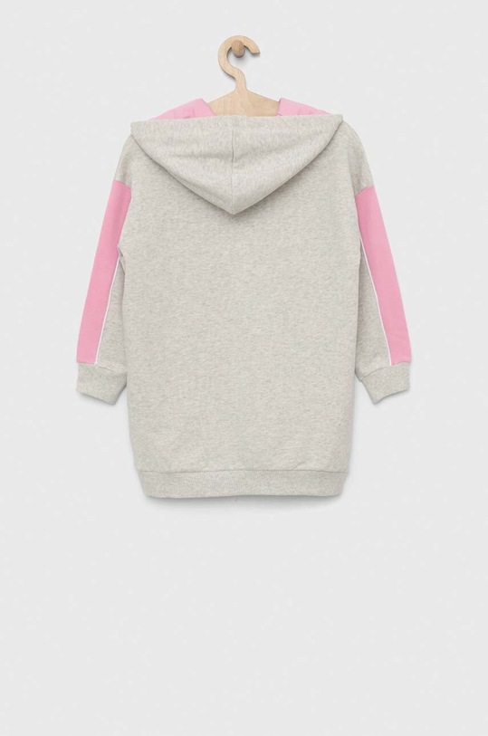 United Colors of Benetton sukienka bawełniana dziecięca 3J68CV00B.G.SEASONAL szary SS23