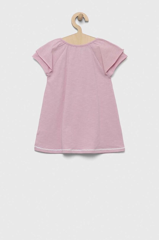 Šaty pre bábätká United Colors of Benetton 3LHAAV006.W.SEASONAL ružová SS23