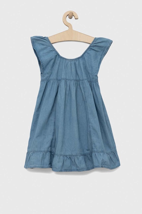 Παιδικό φόρεμα τζιν United Colors of Benetton 4DHJGV00S.P.SEASONAL μπλε SS23