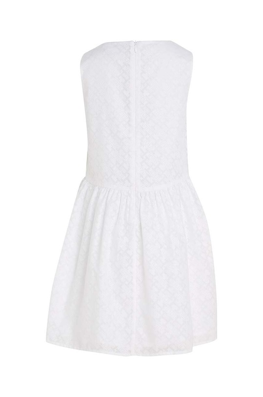 Dziewczynka Tommy Hilfiger sukienka dziecięca KG0KG07175.PPYX biały