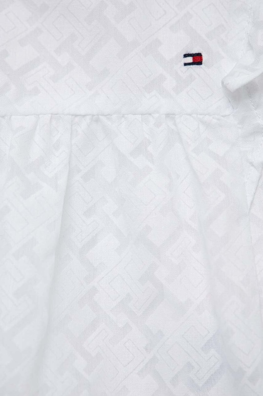 Κοριτσίστικα Φόρεμα μωρού Tommy Hilfiger KN0KN01628.PPYX λευκό