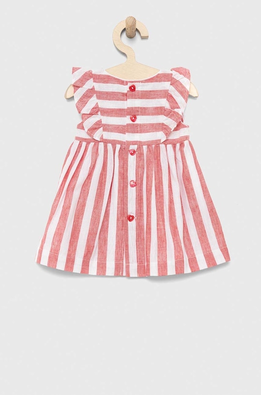 Birba&Trybeyond sukienka niemowlęca z domieszką lnu 999.65300.00 czerwony SS23