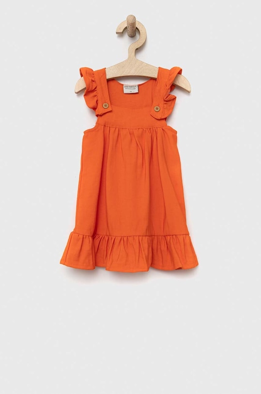 Birba&Trybeyond sukienka niemowlęca z elastanem pomarańczowy 999.65305.00