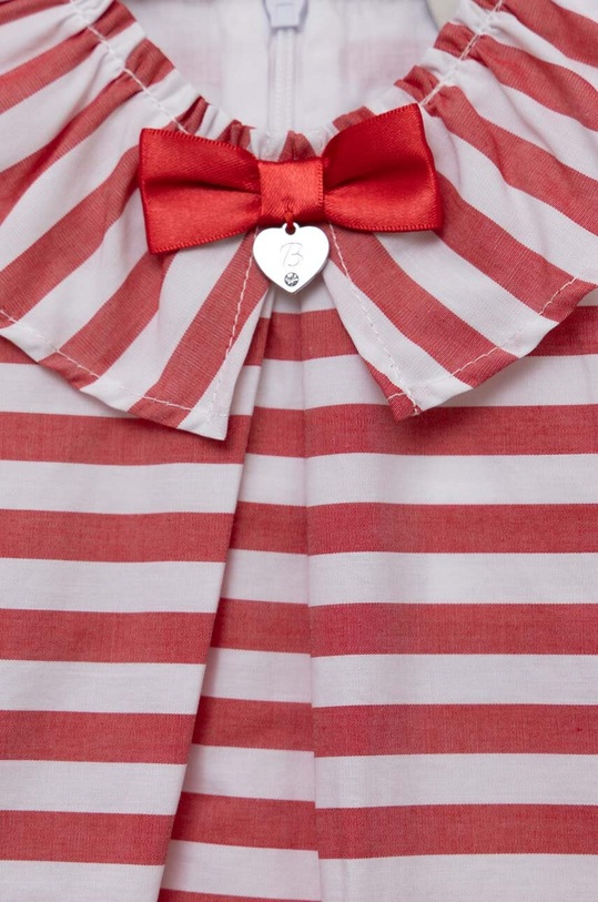 DÍVKA Dětské bavlněné šaty Birba&Trybeyond 999.65314.00.80.98 červená