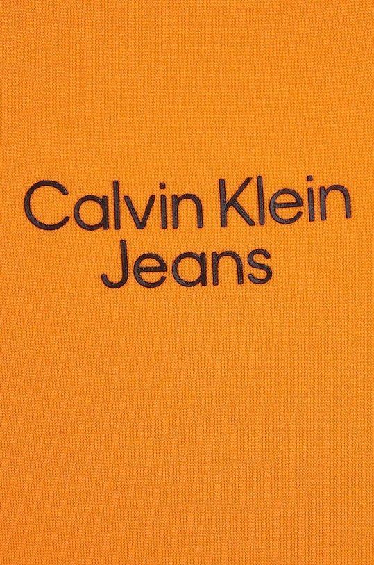 Calvin Klein Jeans sukienka dziecięca pomarańczowy IG0IG01963.PPYX