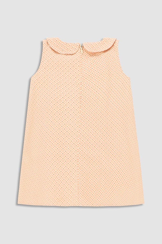 Fete Coccodrillo rochie din bumbac pentru bebeluși WC3128301HGN portocaliu