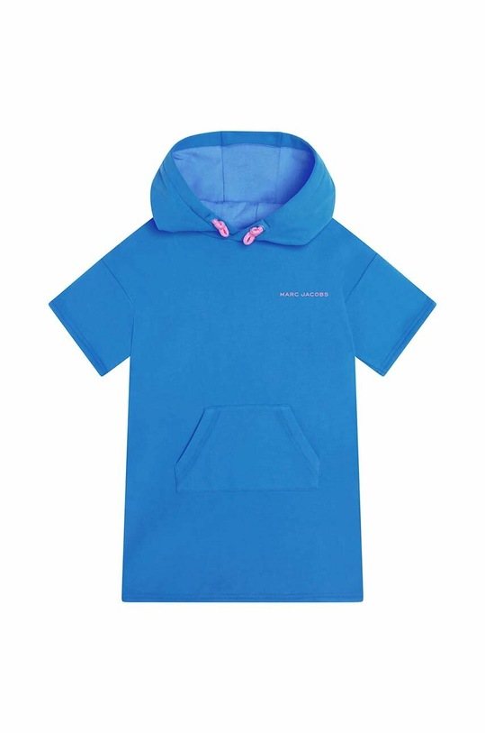 Dievčenské bavlnené šaty Marc Jacobs W12432.114.150 modrá SS23
