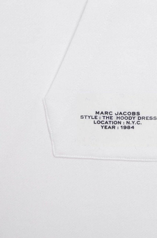 DÍVKA Dětské bavlněné šaty Marc Jacobs W52000.114.150 bílá
