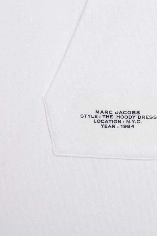 DÍVKA Dětské bavlněné šaty Marc Jacobs W52000.114.150 bílá