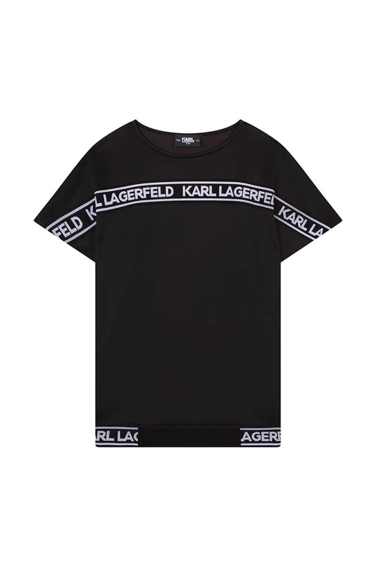 Karl Lagerfeld sukienka dziecięca Z12244.104.108 czarny SS23