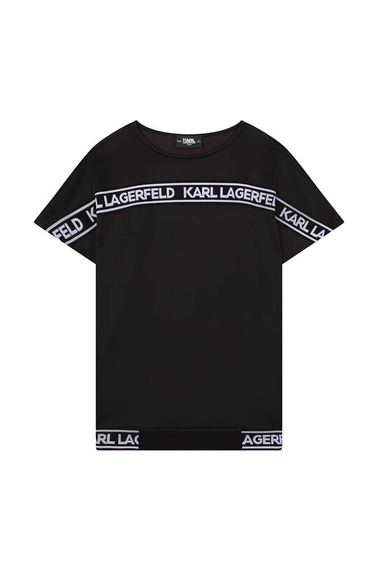 Karl Lagerfeld sukienka dziecięca Z12244.156.162 czarny SS23